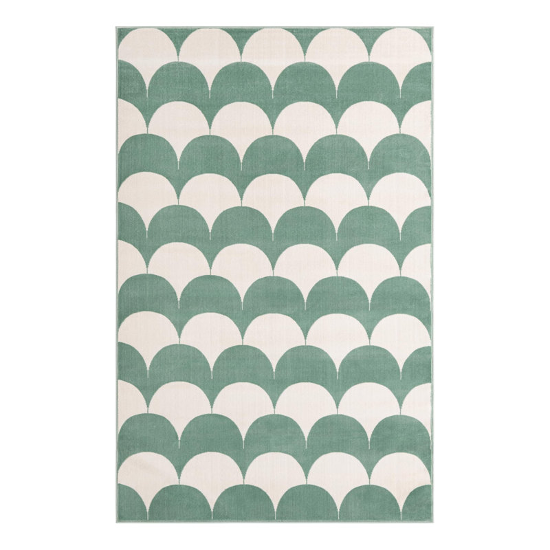 Unique Loom Arches Whimsy Kids Rug, Rectangle 5'3" x 8'