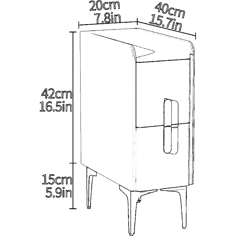 Table de chevet mince avec 2 tiroirs et surface en similicuir, table d'appoint étroite pour la chambre à coucher, le salon et le dortoir