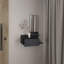 Console à 3 tablettes Style avec tiroir à extension complète et miroir - noir pour l'organisation de la salle de bain 23,6 po de largeur dans l'espace-1608704810