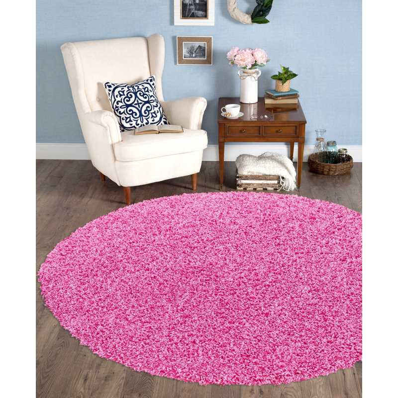 Balceta Round 120 cm x 120 cm Flokati Area Rug