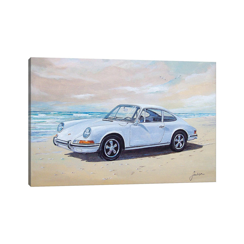 «677 911 S Coupe» par Sinisa Saratlic, 1960, peinture sur toile tendue