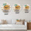 Minimal élémentaire organique et géométrique compostions XX XXIV - horloge murale moderne-59914591