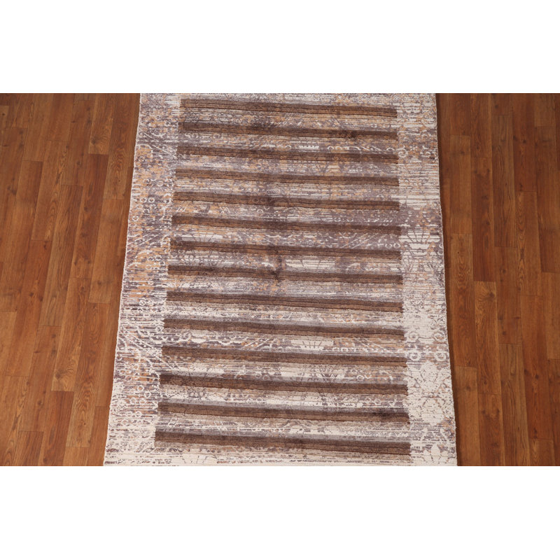 One-of-a-Kind 4' X 6' Cotton Area Rug in