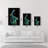 Elegant Tempered Glass Wall Art Painting, 13.8 x 21.7 inches | 100% Tempered Glass, Thickness: 0.16 inches | UV Printed for Vibrant Colors | Perfect for Home Decor, Living Room, & Office Spaces