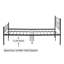 Steel Open-Frame Bed-421045958