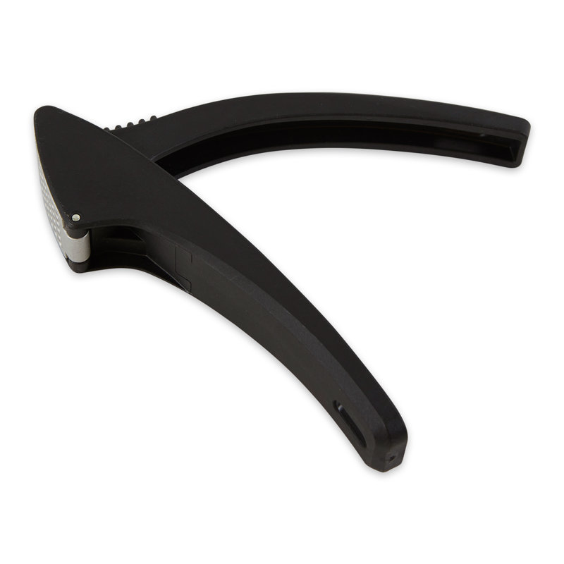 Black Stainless Steel Easy Clean Garlic Press