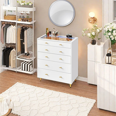 5 Drawer Closet Island With Drawers Glass Top & Wardrobe Closet With Drawers  & Closet Cabinet With Drawers