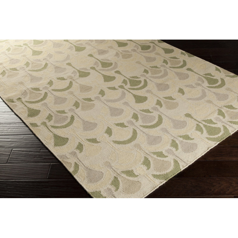 Voyages Wool Abstract Indoor Rug, Rectangle 3'6" x 5'6"