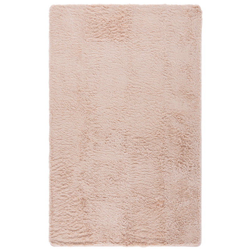 Zobe Shag Performance Solid Color Rug, Rectangle 5' x 8'