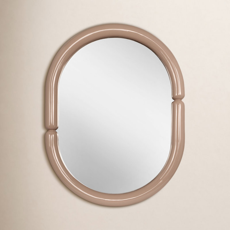 Lorinda Wall Mounted Mirror, Khaki