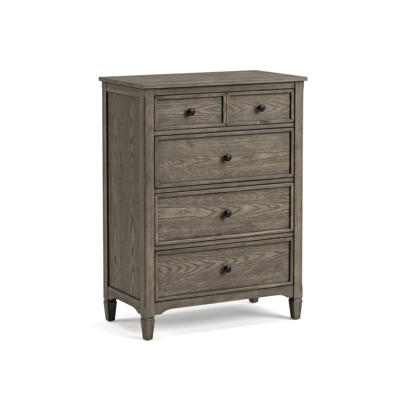 Commode à 4 tiroirs en bois Isiah
