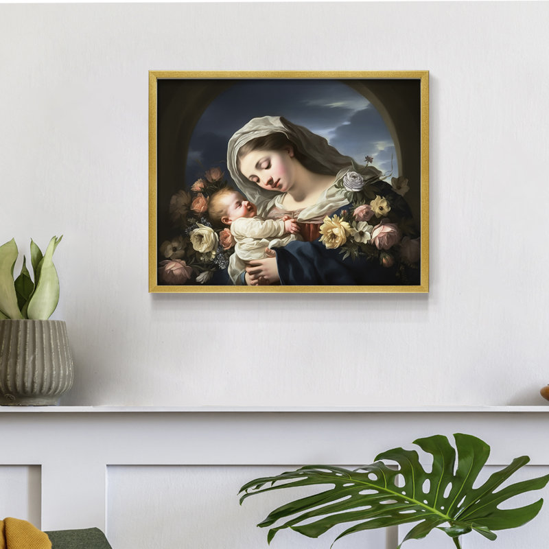 Religious Series-V -Framed Print - Restickable