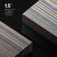 Rainbow Stripes Lines Color Block Pattern Geometric Minimalisme Contemporary Nordic Wall Decor on Canvas, impression-97558869-97558872