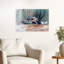 «Rustic Car and Chickens Classic Peaceful Rustic Beetle Nature Landscape», art mural-129004849