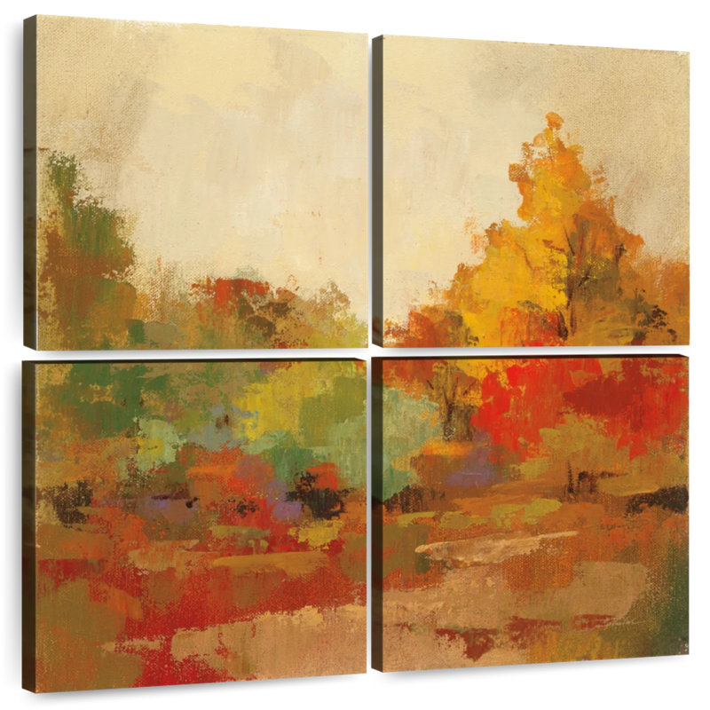 Avery Fall Forest III, 18" H x 18" W