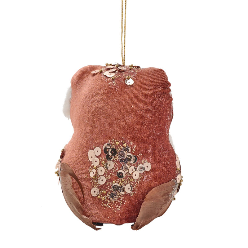 9.45cm Fabric Novelty & Humour Hanging Figurine Ornament