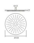 Rain Fixed Shower Head