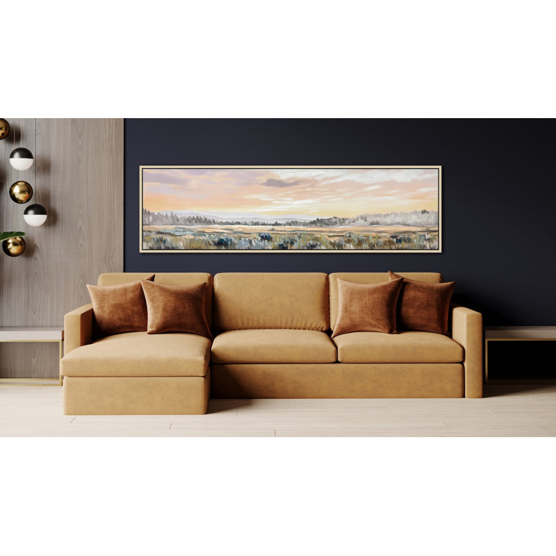 Art mural sur toile Misty Meadows