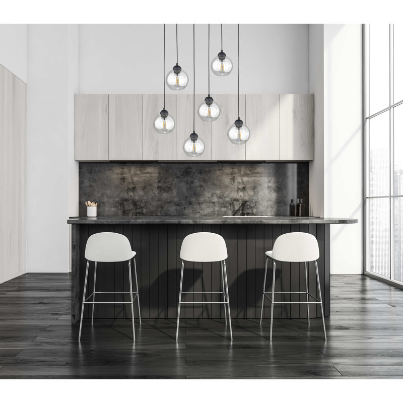 Betts 6 - Light Kitchen Island Pendant, Black
