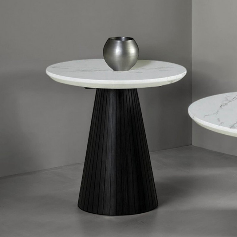 Fischer Round End Table
