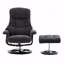Fauteuil inclinable de massage en chenille avec repose-pieds en tissu-494235192-486271554