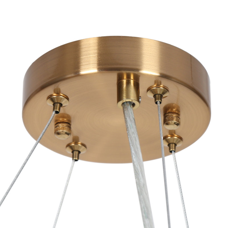 Lustre à intensité variable 9 lumières Josse