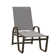 Holna Outdoor Rust-Resistant Metal Chaise Lounge