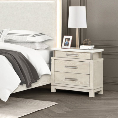 Table de chevet 3 tiroirs Bellamy