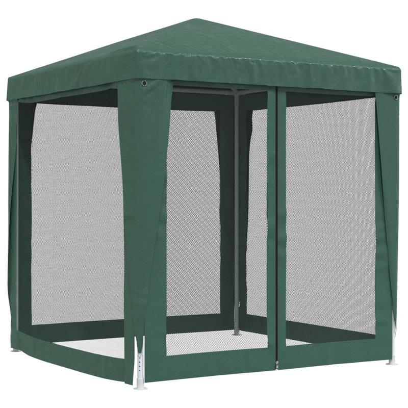 Allieana 2m x 2m Iron Party Tent, Green, Green