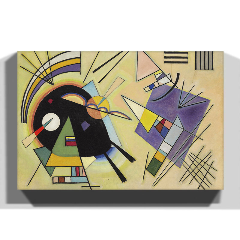 Wassily Kandinsky - Wrapped Canvas, 70cm H x 100cm W
