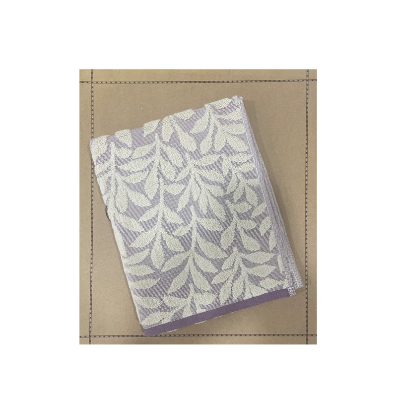 Simple serviette Chestirad, Lilas/blanc
