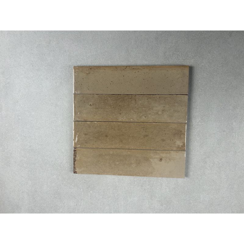 Carreau beige cappuccino zellige 2 x 10
