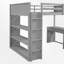 Lit mezzanine avec bureau intégré et rangement-1919650964-1919650955