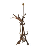 Bear At Dawn Floor Lamp
