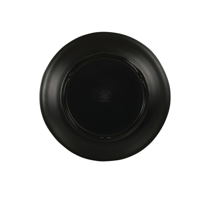 11'' Melamine Dinner Plate, Black