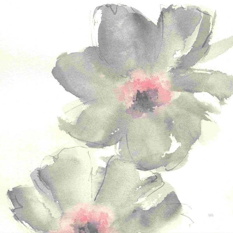 Gris rosé Cosmos II, H 36 po x l 36 po