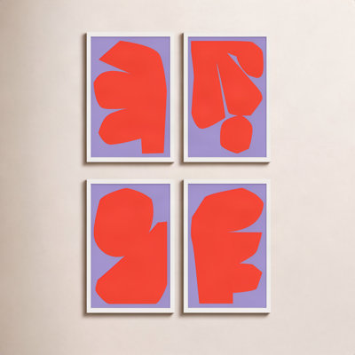 Akita "Module Minimalism" 4-Piece Print Set