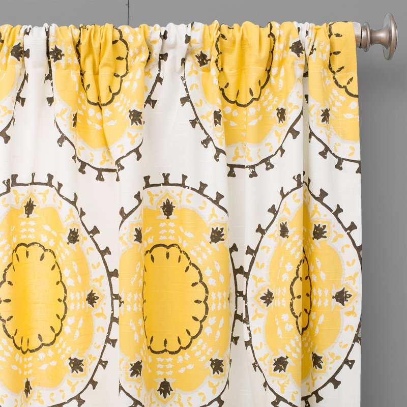 Semi Sheer Curtain, 50" W x 84" L