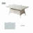 Algird Wicker Rectangular Patio Dining Table