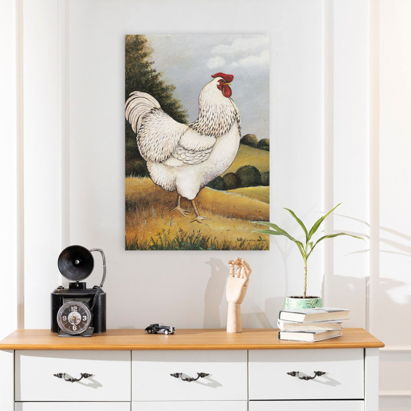 Byron - champ champêtre, art populaire, H 24 po x l 16 po