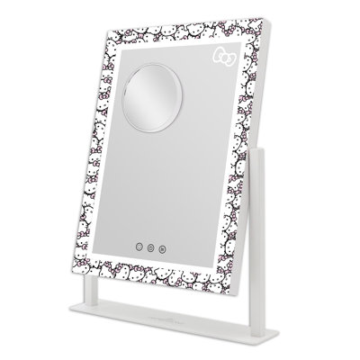 Miroir de maquillage lumineux Hello Kitty