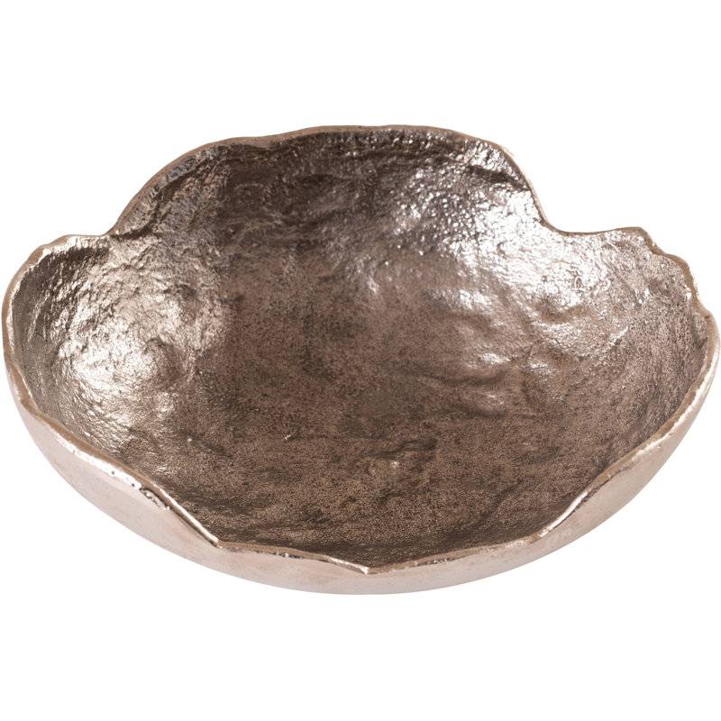 Bol en aluminium Calyx Silver, Silver