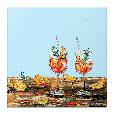 Aperol Spritz by Angela Hawkey - Painting