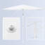 180cm X 125cm Rectangular Tilt Market Parasol-98464898