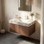 Meuble-lavabo moderne de 30 po avec lavabo en céramique, meubles-lavabos en bois brun avec rangement spacieux, pré-assemblé-1352743171-1352743173