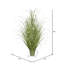 Herbe verte artificielle en pot.-936796863