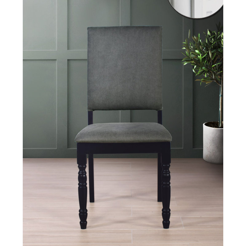 Chaise parsons Claytor en gris