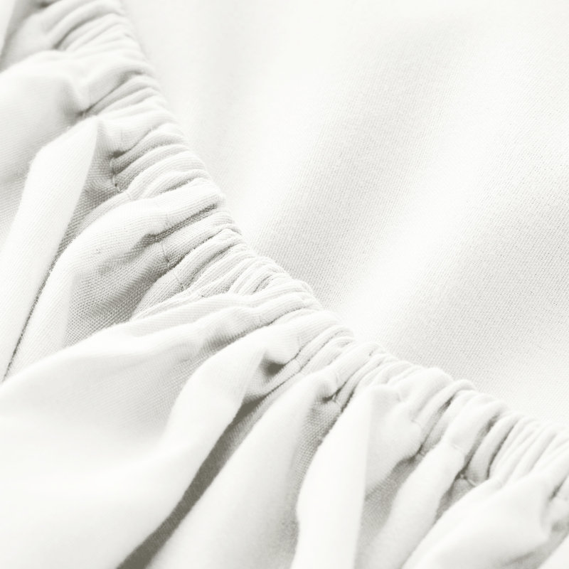 Ensemble de draps en microfibre avec taies d'oreiller, Crème, Ensemble de draps pour lit double avec 2 taies d'o