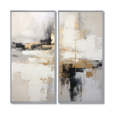 "Essential Bliss", peinture abstraite sur toile abstraite