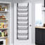 Organisateur au-dessus de la porte avec 8 paniers amovibles - support de rangement pour porte de garde-manger en métal robuste, assemblage facile, aucun outil requis pour l'installation